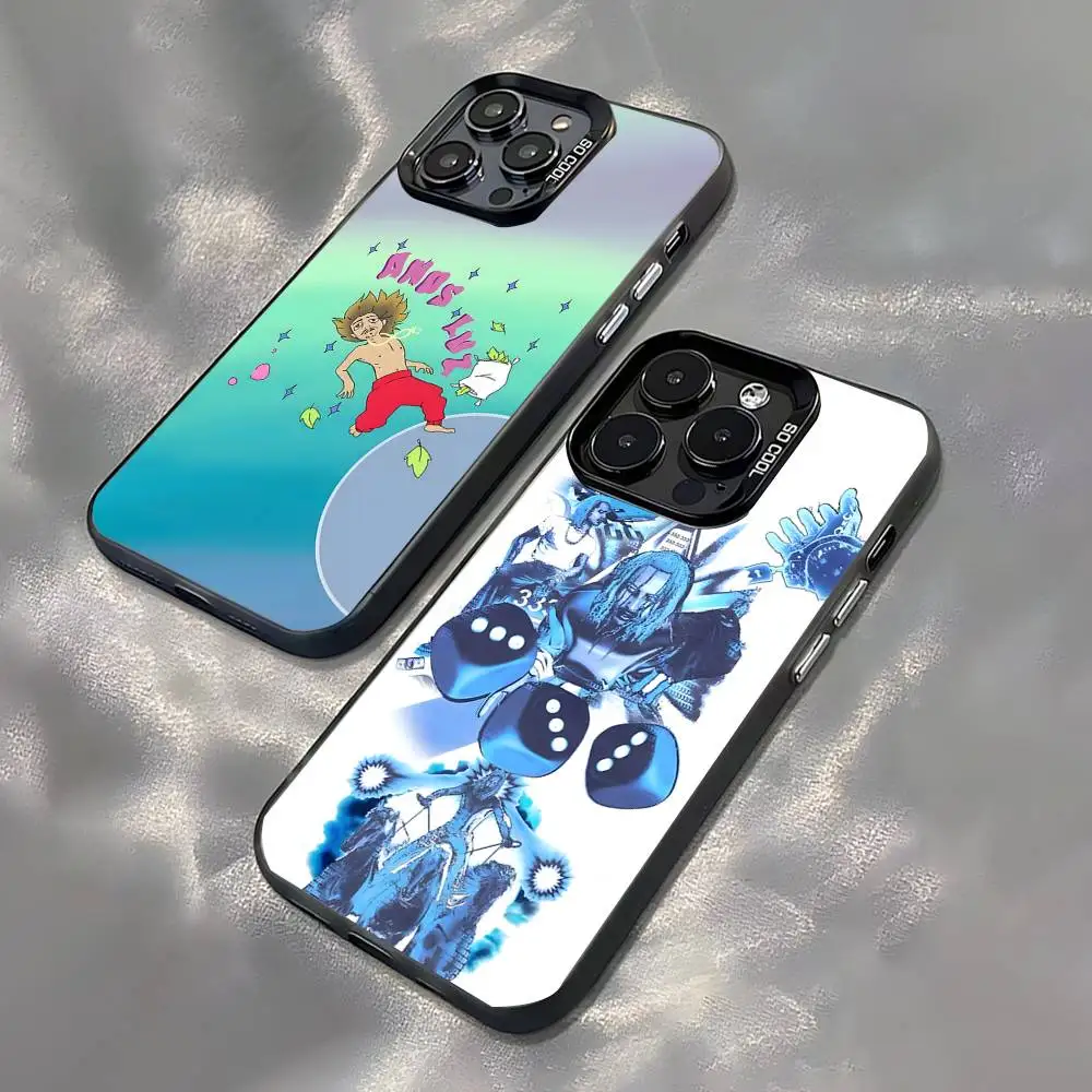 

Singer M-Matue 333 Album For iPhone 17,16,15,14,13,12,11,Mini,Pro,E,SE4,XS,MAX Black Candy Matte Cover