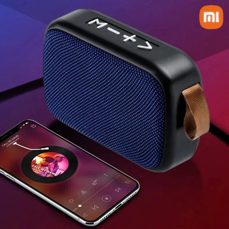 XIAOMI Portable Wireless Bluetooth Mini Speaker Fabric Art Bluetooth Speaker HIFI Support FM TF Card AUX Loudspeaker Box Home