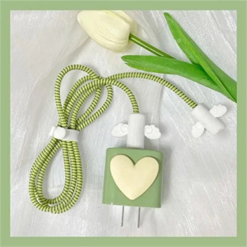 1pcs Suitable  Data  Protective Cover For Iphone11promax Fast Charge 20w Charger Head 13mini