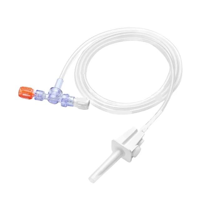 Single Head Contrast Medium Injectors Tube 12 Hours CT Transfer Set for Multiple Patients 12Hrs Medical Imaging