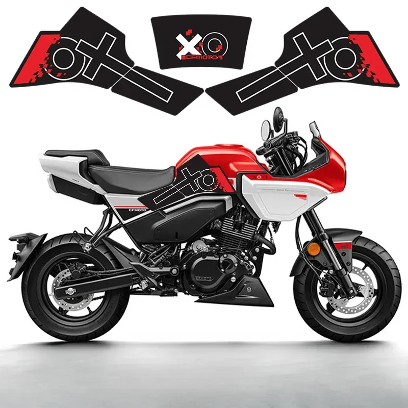 For CFMOTO XO Baboon Racing Driver Anti Wear Scratch Car Stickers Motorcycle Decoration Accessories