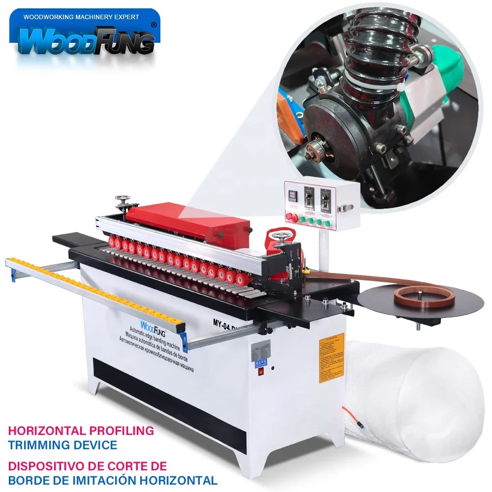 High speed new design automatic edge banding machine MY04 Pro