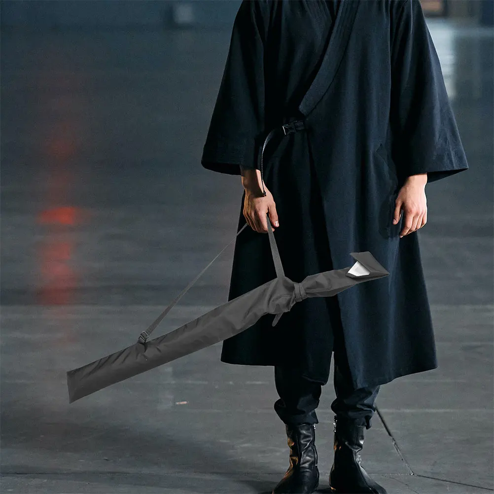 

Japanese Style Sword Bag Multifunctional Design with Adjustable Strap for Easy Transport and Storage Halloween Cosplay