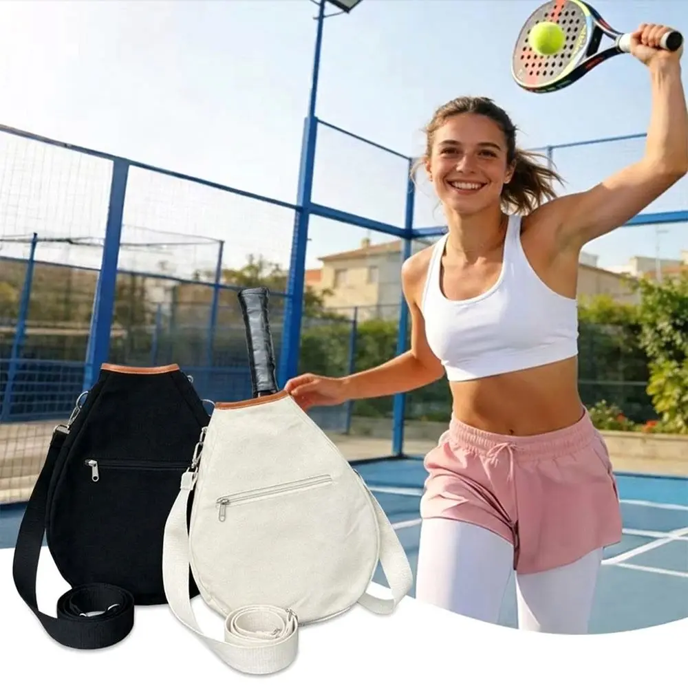 

EVA Shockproof Tennis Padel Racket Bag Adjustable Shoulder Strap Portable Lightweight Racquet Protective Cover Universal Fit