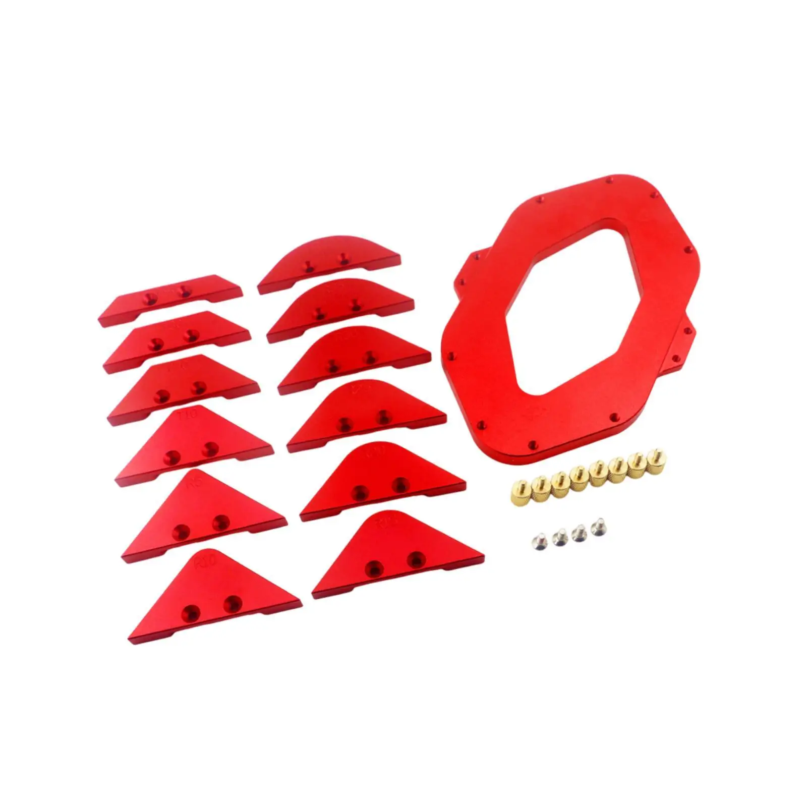 

Round Corner Radius Template Trimming Machine Router Table Corner Radius Jig