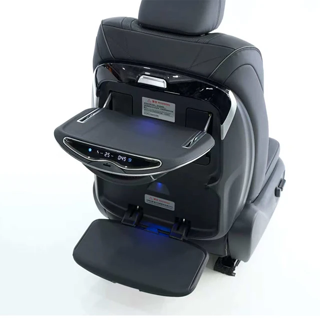 High Quality Car Folding Table For Toyota Alphard Vellfire 2024-25 Custom Fit  Atmosphere Light Foot Rest Interior Modification