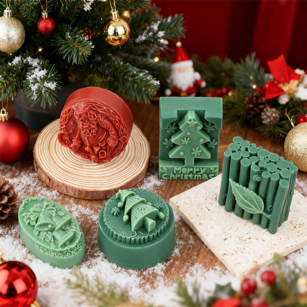 Santa Claus Relief Soap Mold C - Soap Making Kit For Beginners 评论和价格