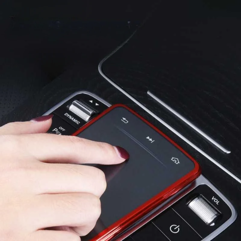 اكسسوارات السيارات بولي TPU مركز التحكم ماوس حامي الشاشة غطاء لمرسيدس بنز A B CLA GLE GLS GLB الفئة W177 W247 C118 W167 #3