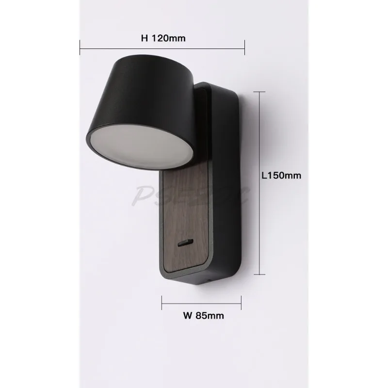 

Настенный светильник для балкона, светодиодный настенный светильник, современный минималистичный ТВ-диван, фоновый настенный светильник, прикроватный вход для спальни