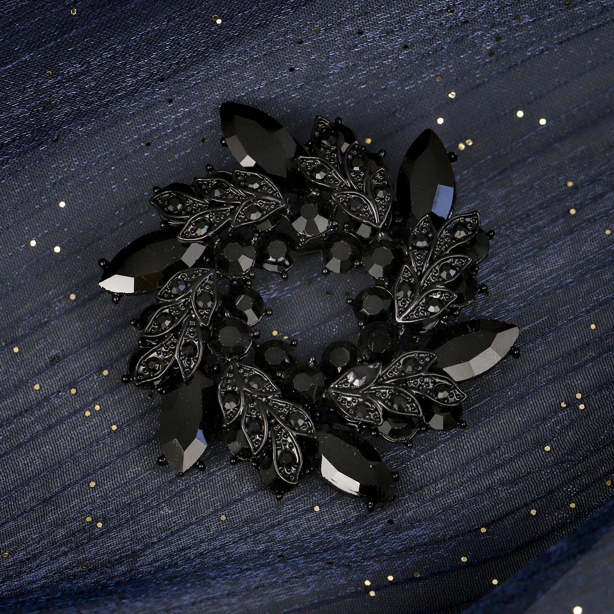 Kristall Diamante Metall Blume Brosche Anzug Rock Pin Dekoration Schmuck Zubehör Geburtstags geschenke für Freunde Urlaub Schmuck – Detail 16
