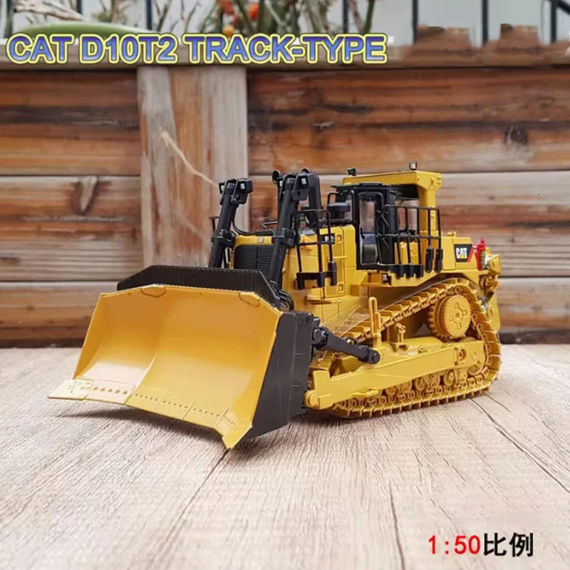 

DM литой под давлением масштаб 1/50 CAT D10T2 трековый бульдозер сплава инженерная имитационная модель 85532C коллекция сувенирный орнамент подарок