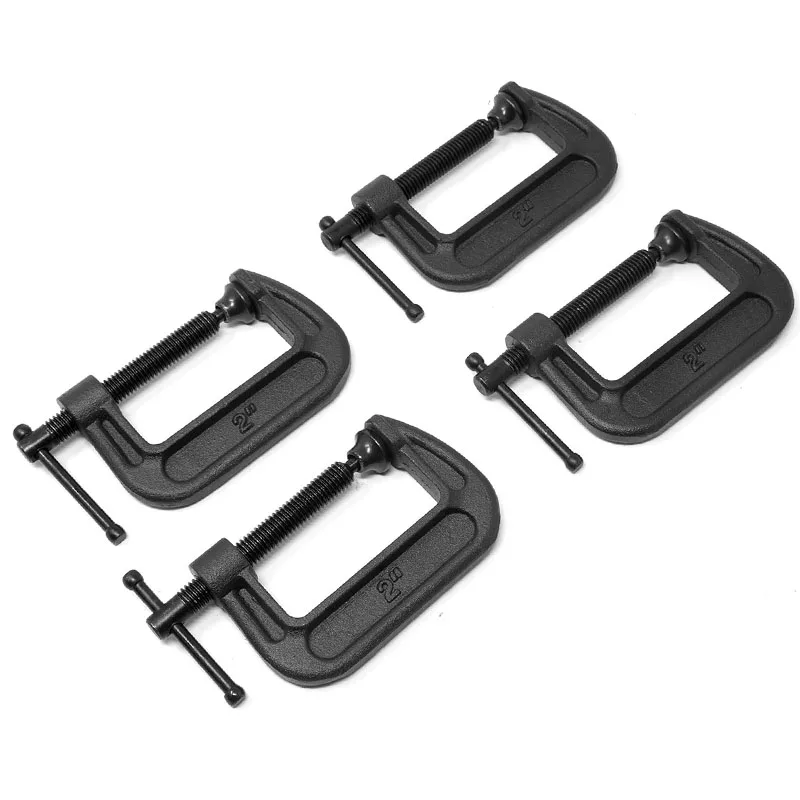 

2 шт. Подходит для деревообработки, сварки, металлических заготовок и деревообработки. Крепления Mini C с раздвижными Т-образными ручками.