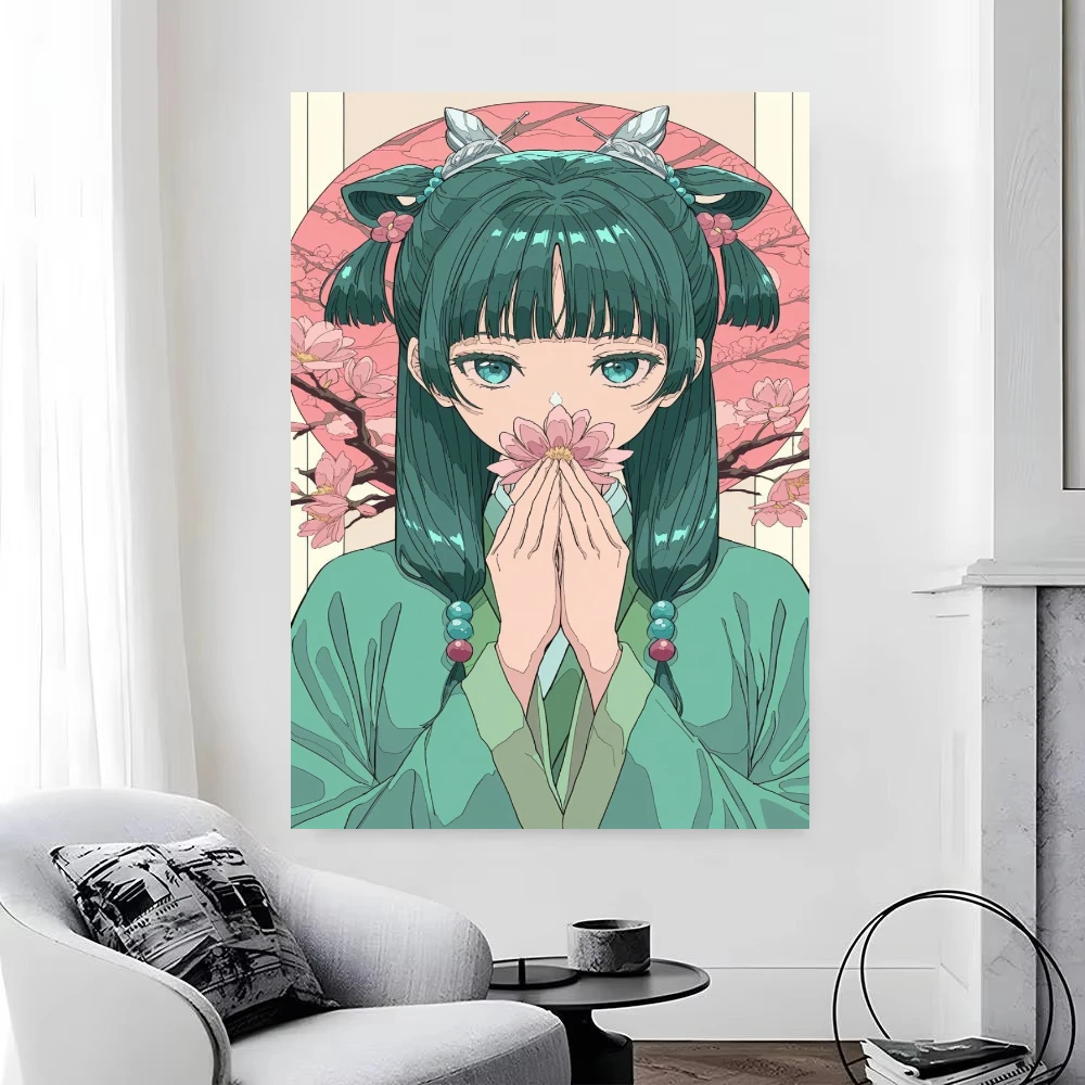 Oil Painting Anime The Apothecary Diaries Mao Mao By Numbers Modern Wall Decor for Living Room Bedroom Perfect Gift No Frame