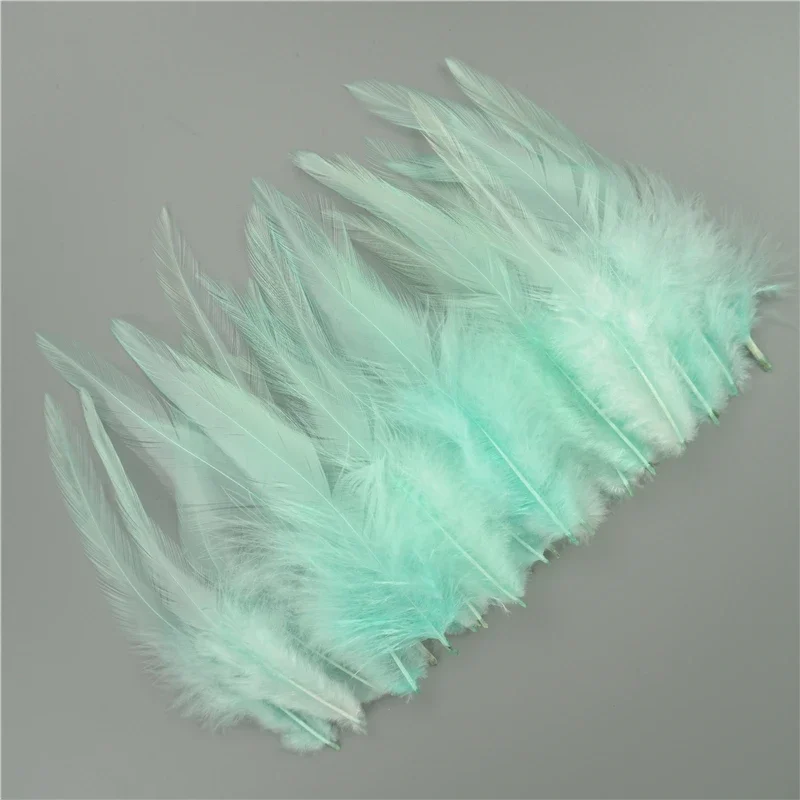 50 Stück/Los Bunte Fasanenfedern DIY-Handwerk Schmuckdekoration Feder Indischer Kopfschmuck Handwerkszubehör Dekor Plumes – Detail 2