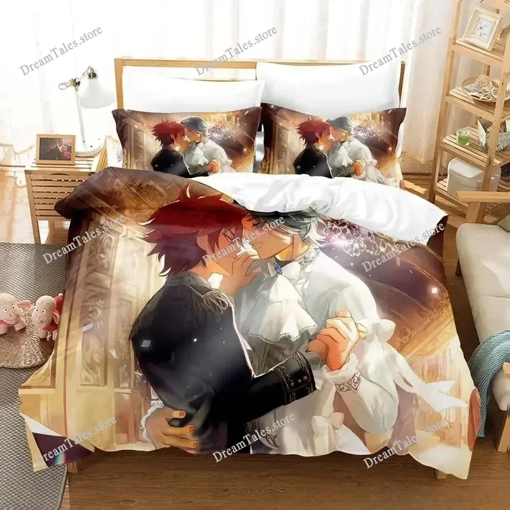 New SK8 The Infinity Bedding Set Single Twin Full Queen King Size Bed Set Adult Kid Bedroom Duvet Cover Sets 3D Print Game Anime