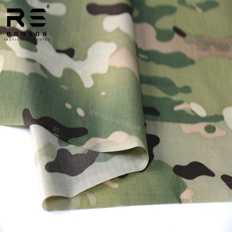 hot sale 70D ripstop MC camo tactical fabric in stock