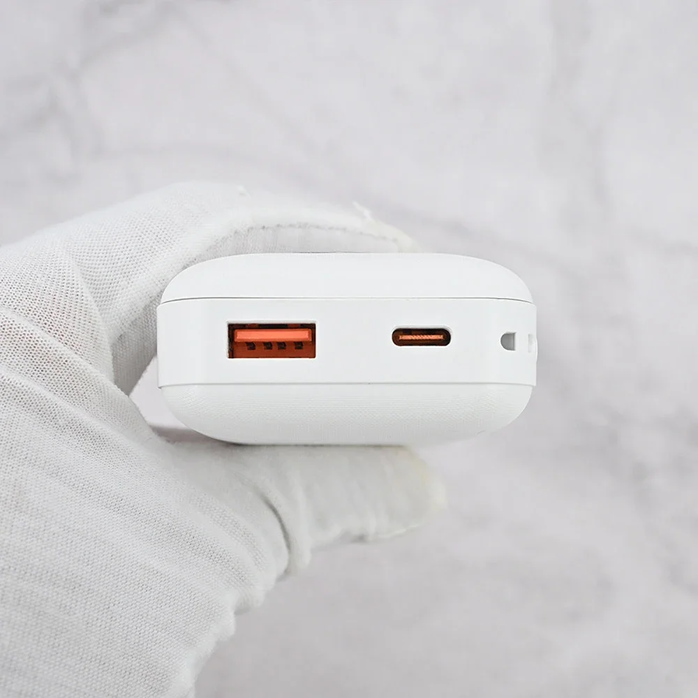 Superschnelles Laden 22,5W Powerbank DIY-Kit Tragbares lötfreies Gehäuse mit Digitalanzeige für 21700-Batterien – Detail 5