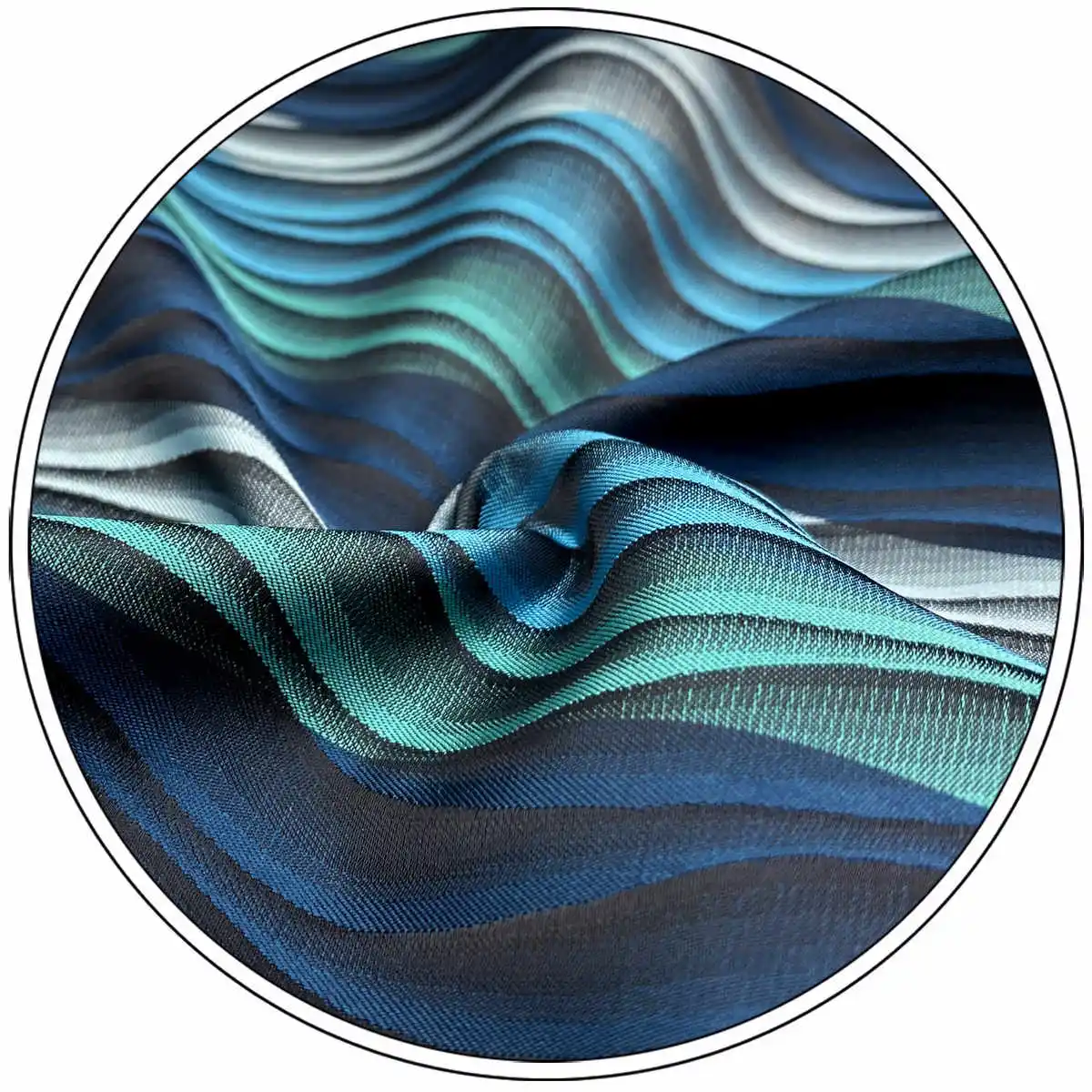 Conjunto de gravatas masculinas extra longas clássicas geométricas onduladas turquesa multicoloridas 63 "160 cm gravata borboleta pré-amarrada