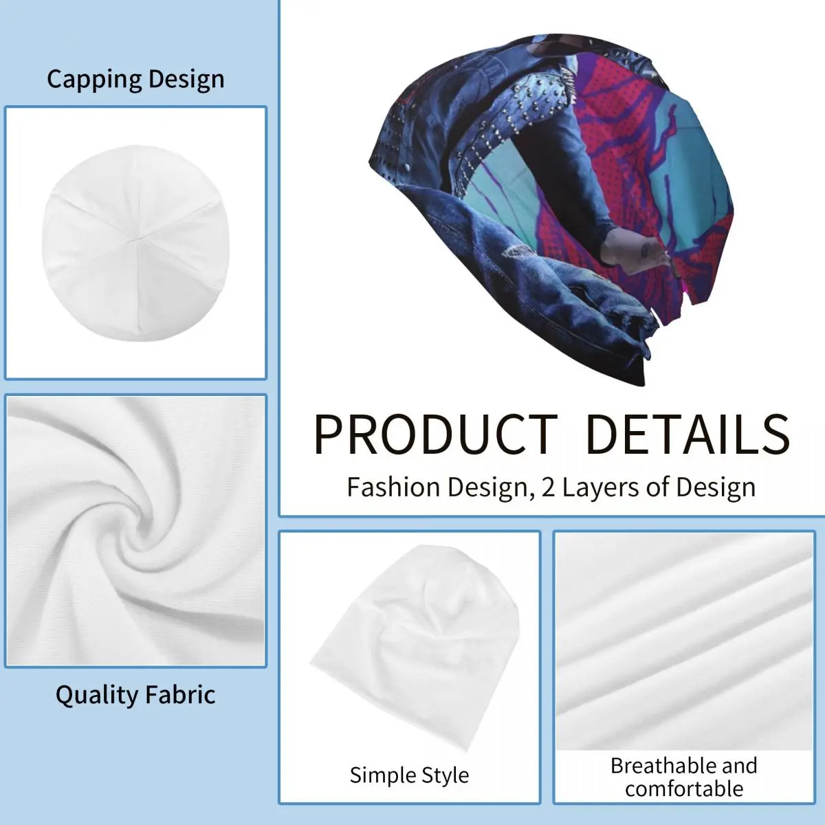 مشاهدة الكلاب 2 ماركوس القرصنة لعبة 1 الرجال النساء الكبار بيني قبعات محبوك بونيه قبعة دافئة موضة الخريف الشتاء Skullies القبعات