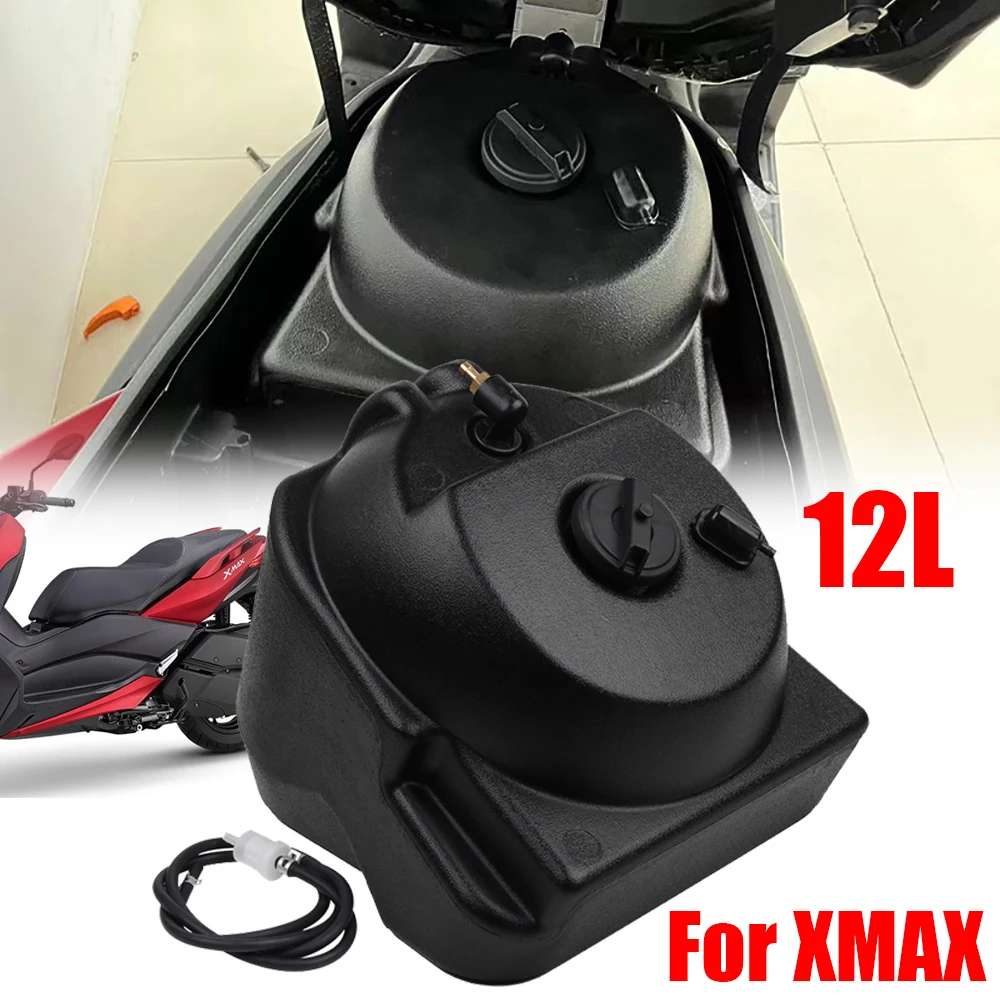 

For YAMAHA XMAX300 XMAX 300 250 125 X-MAX X-MAX300 2017 - 2023 2022 Accessories Auxiliary Fuel Tank Gas Petrol Seat Bucket Tank