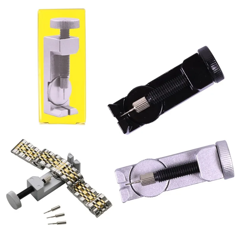 Metal Watch Link Remover Horological Maintenance Tool Wristband Sizing Device Bracelet Segment Regulator Steel Wriststrap