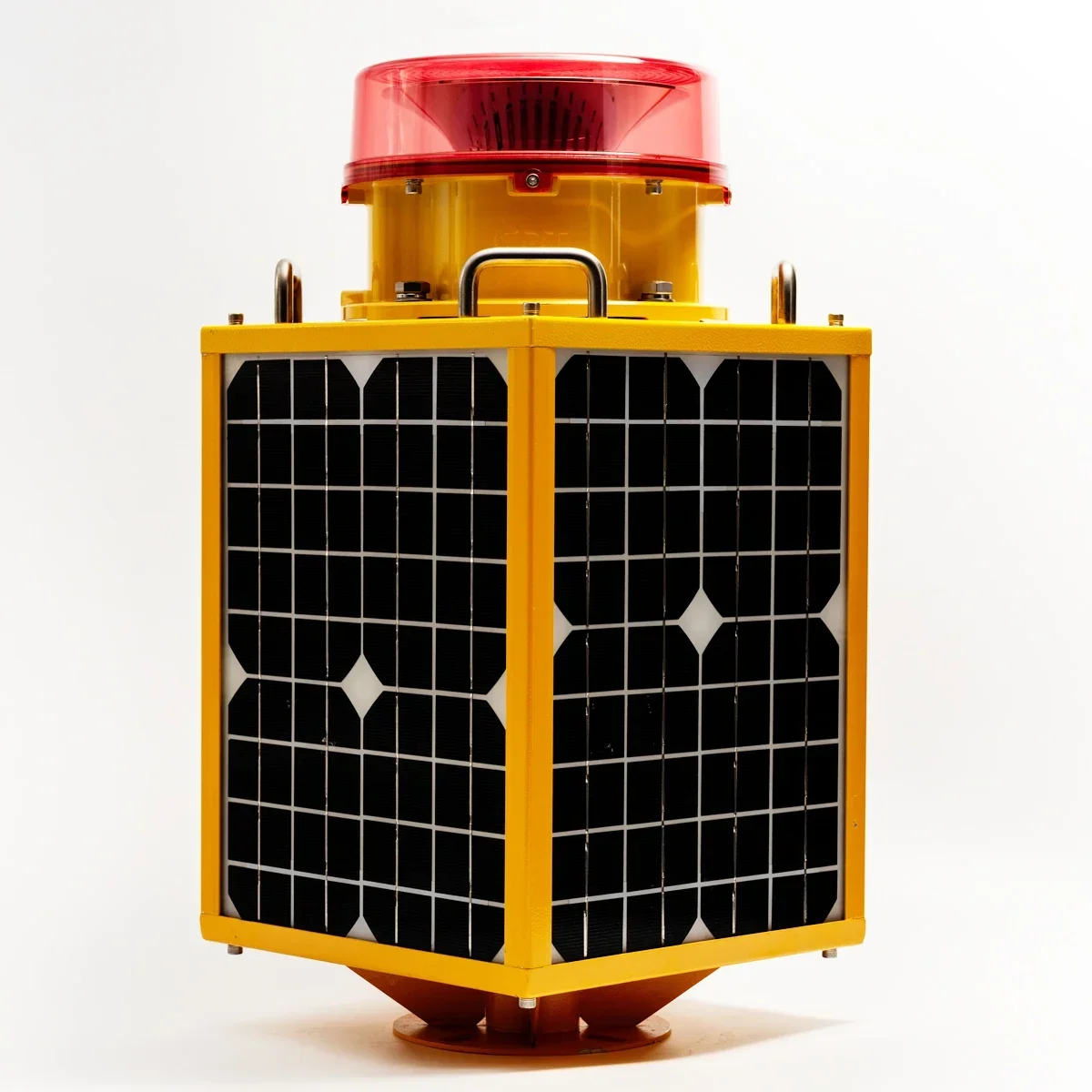 Solar beacon medium intensity obstruction light with photocell sensor l-864 solar led telecom tower obstruction light
