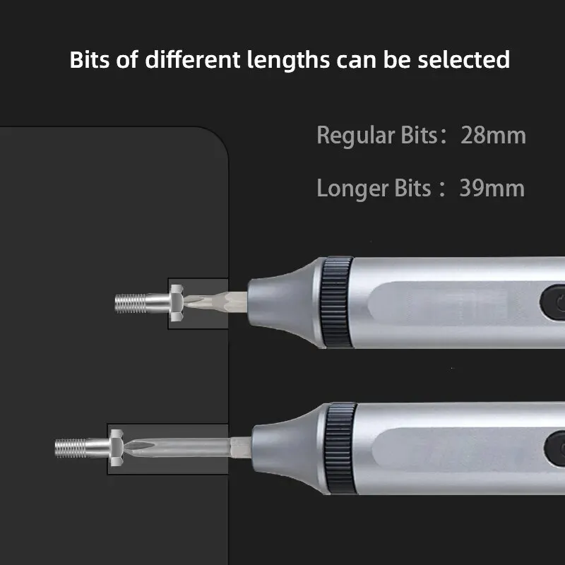 精密電動ドライバー多機能サイレントバッテリー寿命充電式分解修理バッチヘッドセット