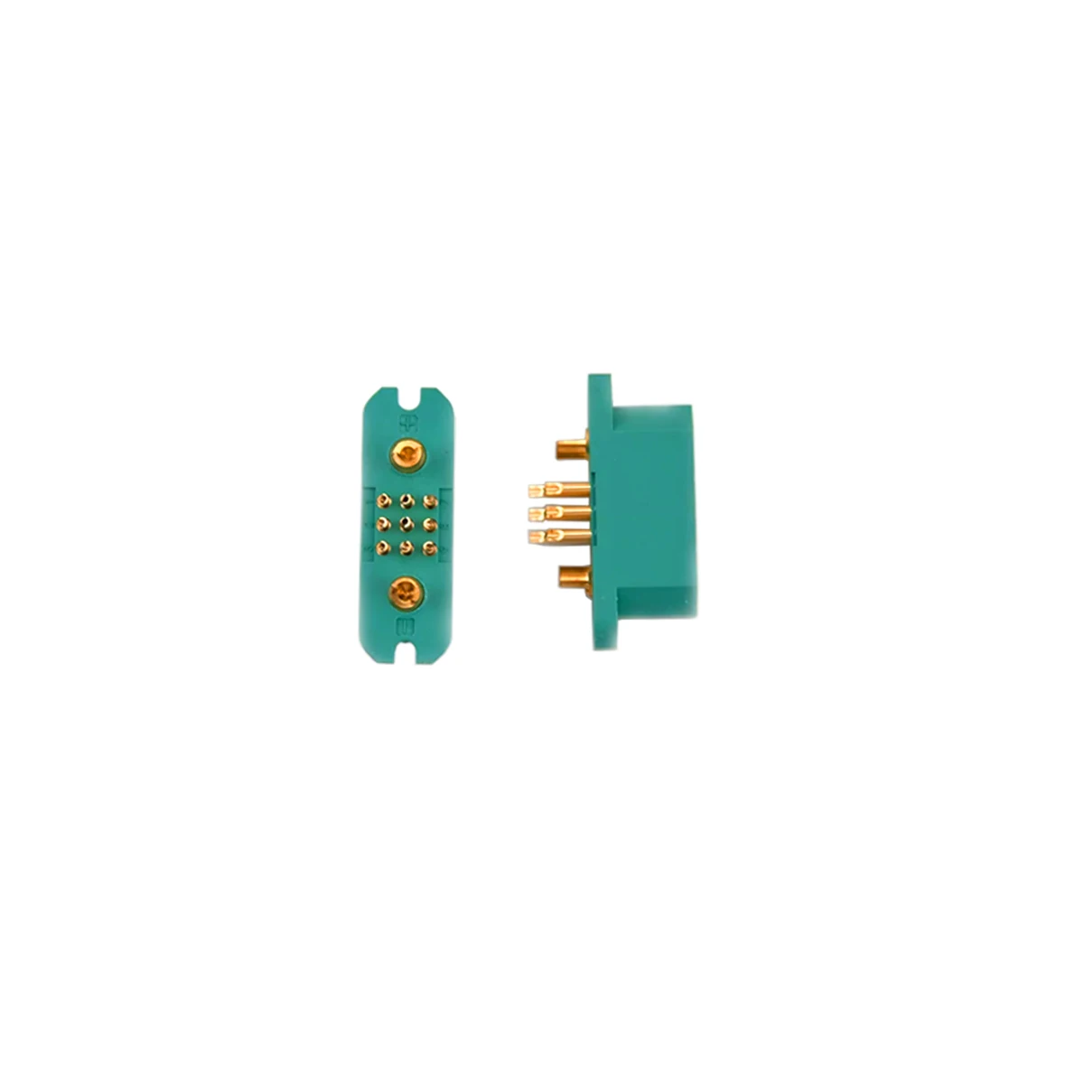 2 Pair VTOL Pro MPX2+9 Connector JX9 Multi Wire Servo Extension Male Female Plug Signal For RC Model
