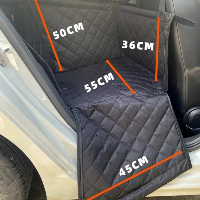 2025 new pet car cushion dog safety seat car rear seat cushion single seat pet basket kennel anti-dirty