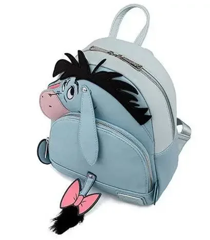 Disney PU Leather Eeyore  Backpack Loki Baby Yoda Lady Bags Toy Story 3 Alien PU Leather Double Strap Shoulder Bag Purse