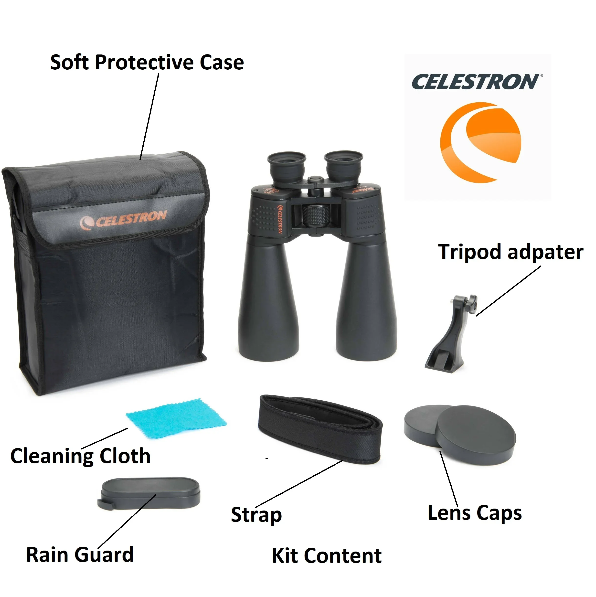 

Celestron SkyMaster High Power 25x70mm HD Long Range Astronomy Binoculars Telescope BAK4 Prisms For Camping, Hunting #71008