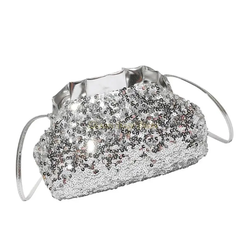 

X90D Modern Underarm Bag With Structured Compartments And Shimmering Surfaces Perfect For Business Meetings Or Social Gatherings