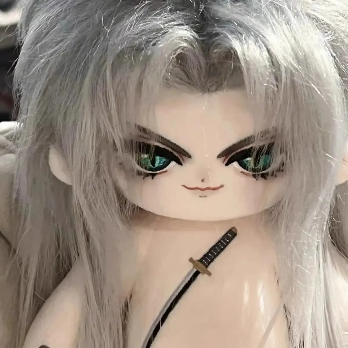 Stuffed 20cm Game Final Fantasy Sephiroth Plushies Toy for Kids and Adults Kawaii Cosplay Cotton Doll Dress Up Birthday Gift