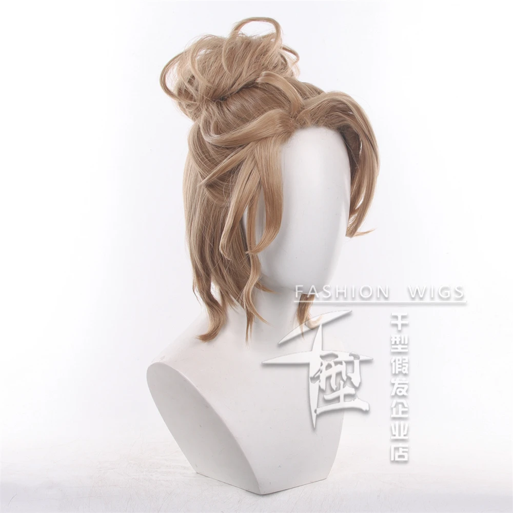 35cm Heat Resistant Synthetic Hair Martha Behamfil Cosplay Wig Identity V Air Force SRE Esports Role Play Wig Halloween
