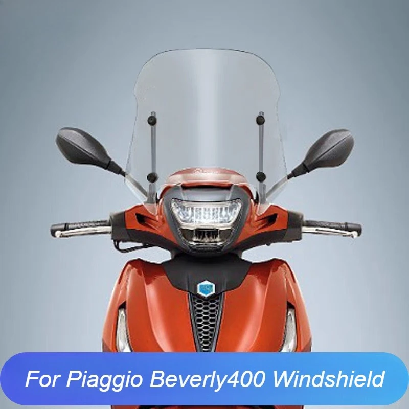 

For Piaggio Beverly400 Bv400 Motorcycle Windshield Modified Windshield Modified Front Windshield Beverly 400 Bv 400