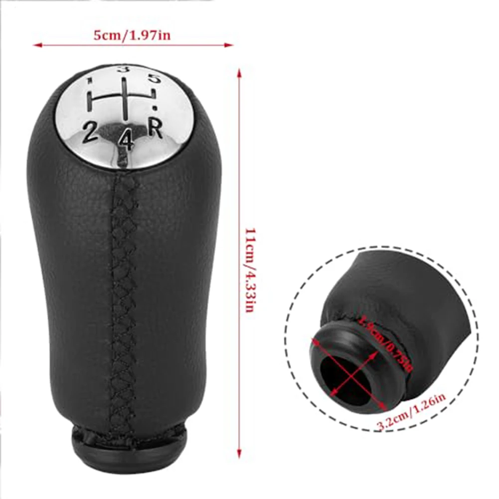 Car Gear Knob 5 Speed for Clio For Megane For Kangoo Comfortable Ergonomic Design Easy Installation for A Seamless Fit