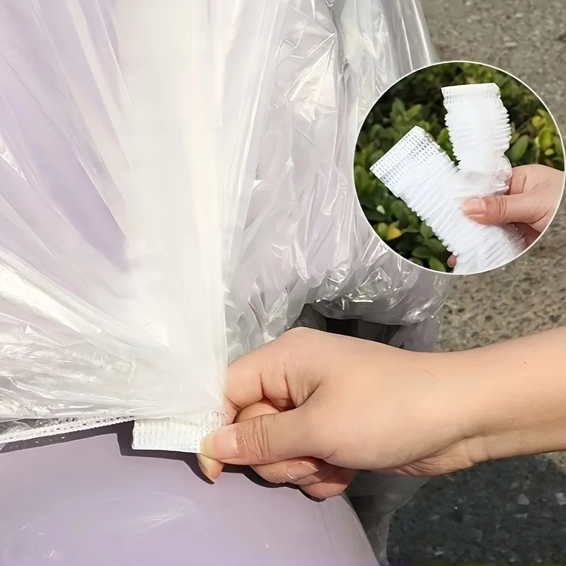 AliExpress NONE Clear Plastic Bicycle Cover Portable Outdoor All Season Full Protection Waterproof Dust UV Snow Shield for Mountain Bike E-bike