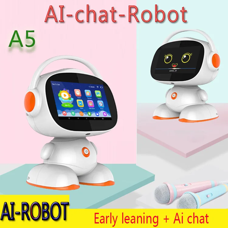2025 New High-quality AI Chat Robot Factory Wholesale Kid's Early Education Machine Kid's Education Learning Entertainment Robot