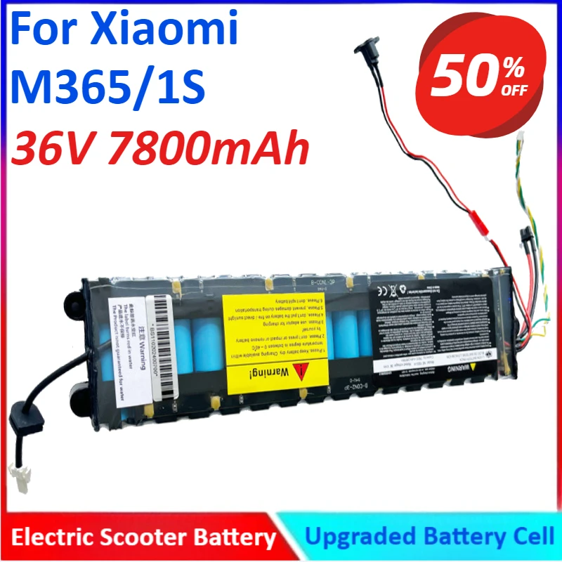 

36V 7800mAh Electric Scooter Battery For Xiaomi M365/1S Rechargeable Battery
