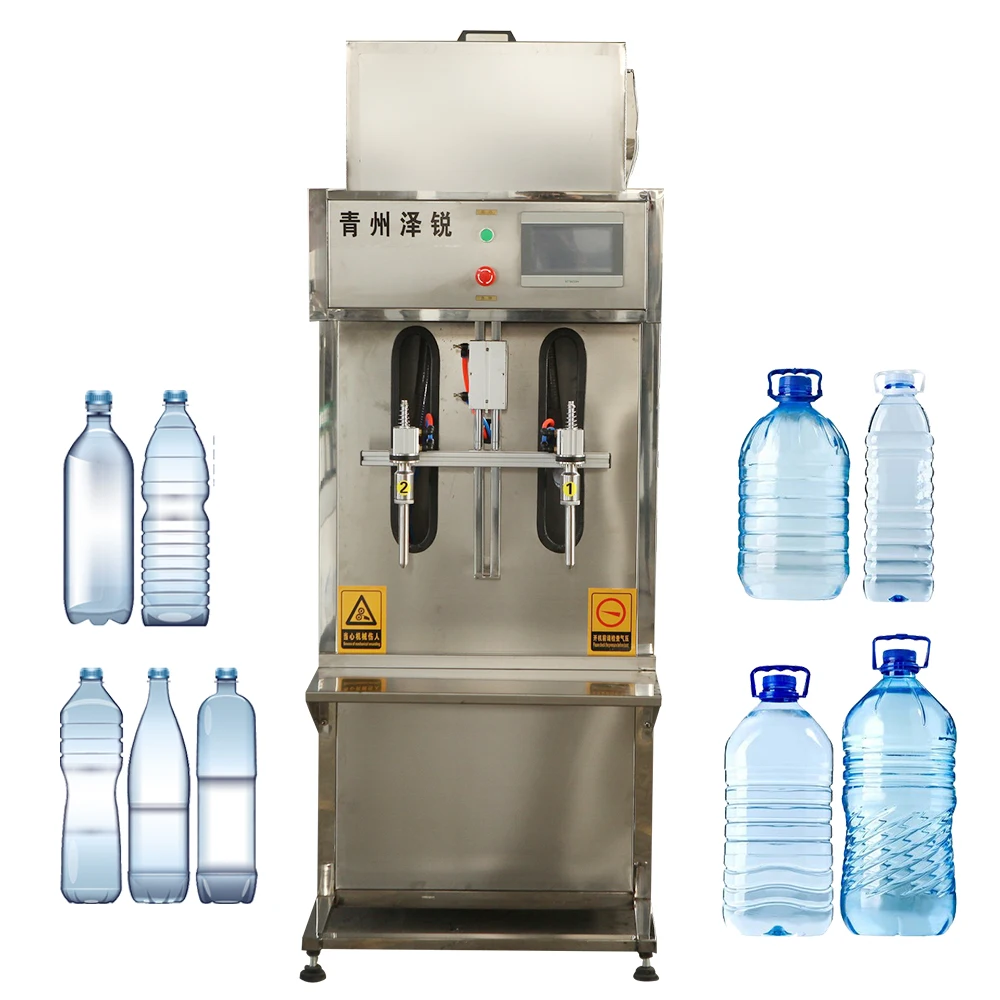 ZRBZL-2  Complete Semi Automatic PET Bottled Natural Still Drinking Water Filling Production Plant Machine Line