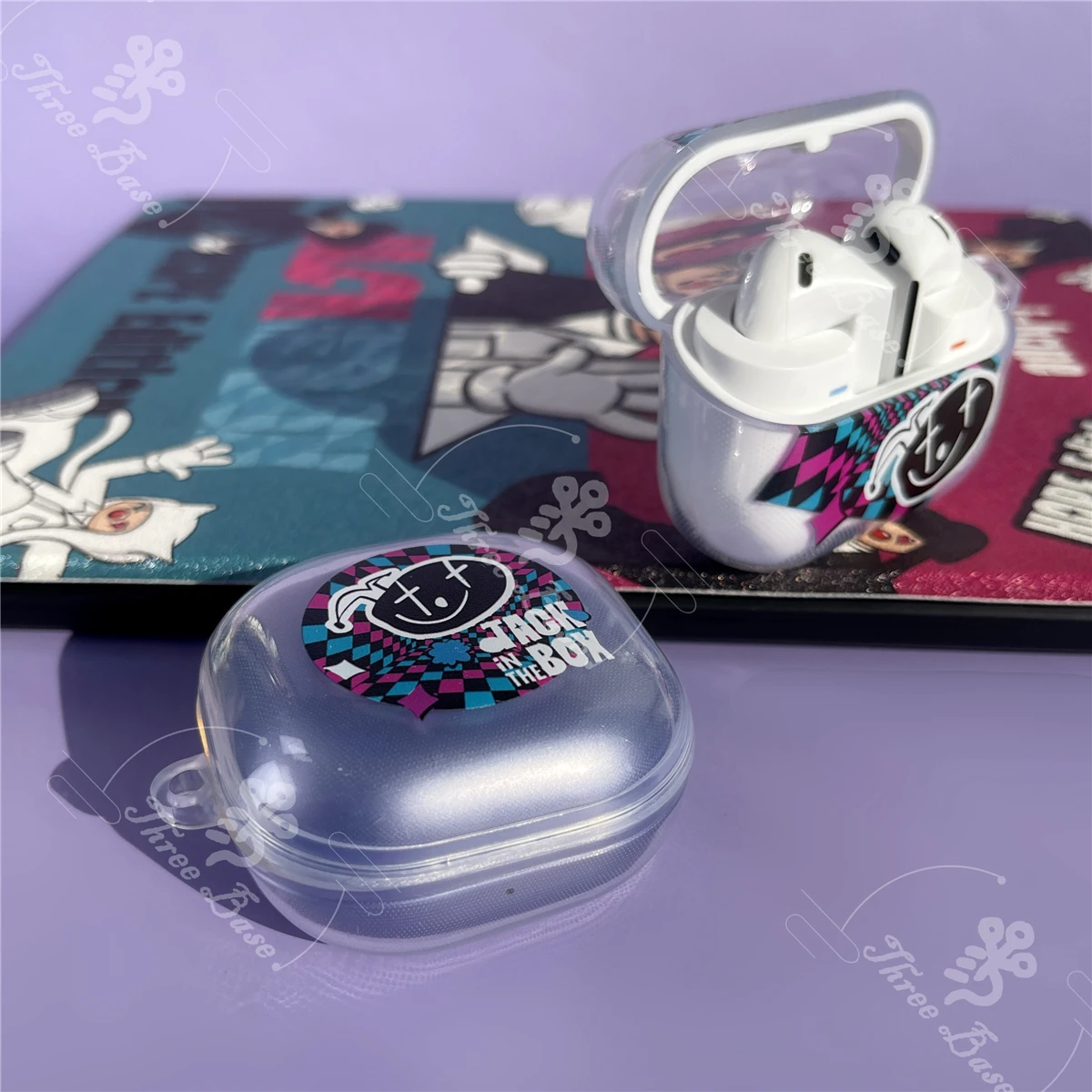 Custodia per Samsung Buds 3 Pro jin jimin jHope Samsung Buds2 pro Cover Rm V Buds FE Buds Live Custodia protettiva morbida antiurto portatile
