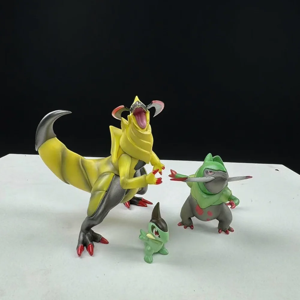 ฟิกเกอร์การ์ตูนโปเกมอน ขนาด 2-11 ซม. ตัวละครอนิเมะ แอ็กชั่นฟิกเกอร์ Axew Fraxure Haxorus  โมเดล PVC ของสะสม ตกแต่งโต๊ะทำงาน ของเล่น ของขวัญ