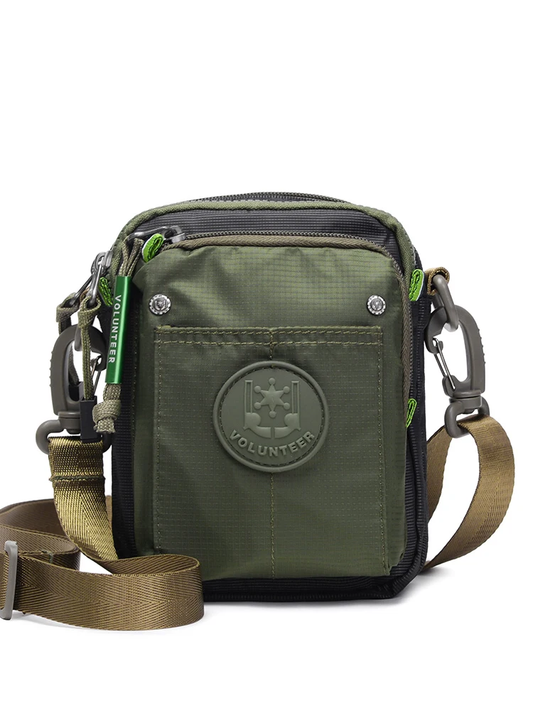 Sac à bandoulière Oxford pour hommes, sacs à bandoulière pour bénévoles, sac à bandoulière pour téléphone étanche, sac à bandoulière décontracté
