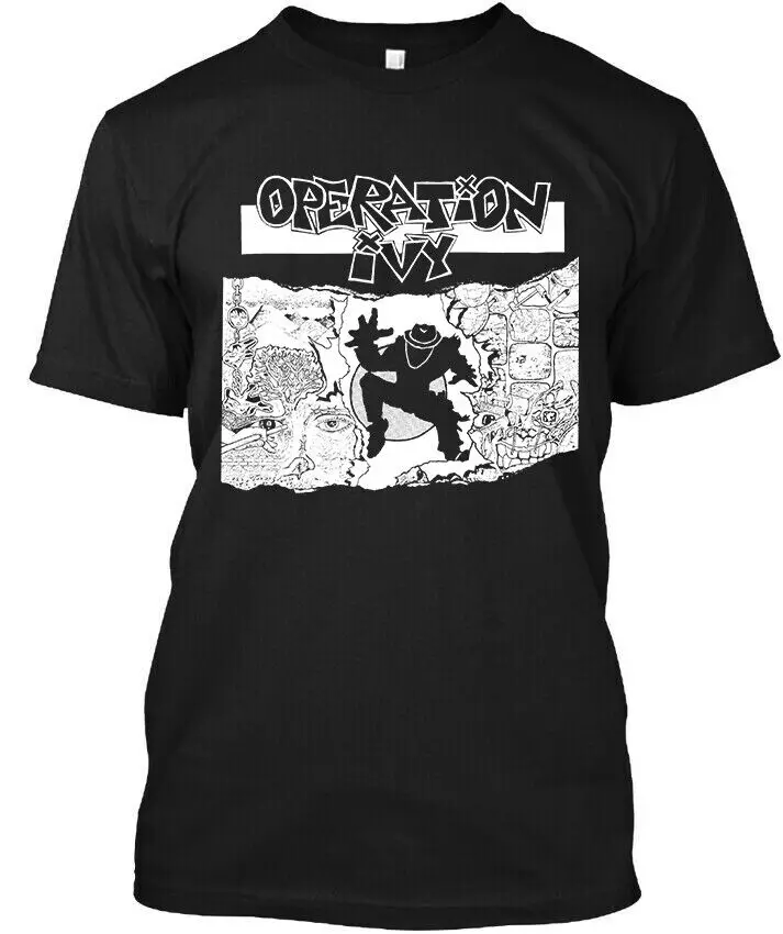 New Popular Operation Ivy American Hard Music Graphic Retro Art T-Shirt S-4XL