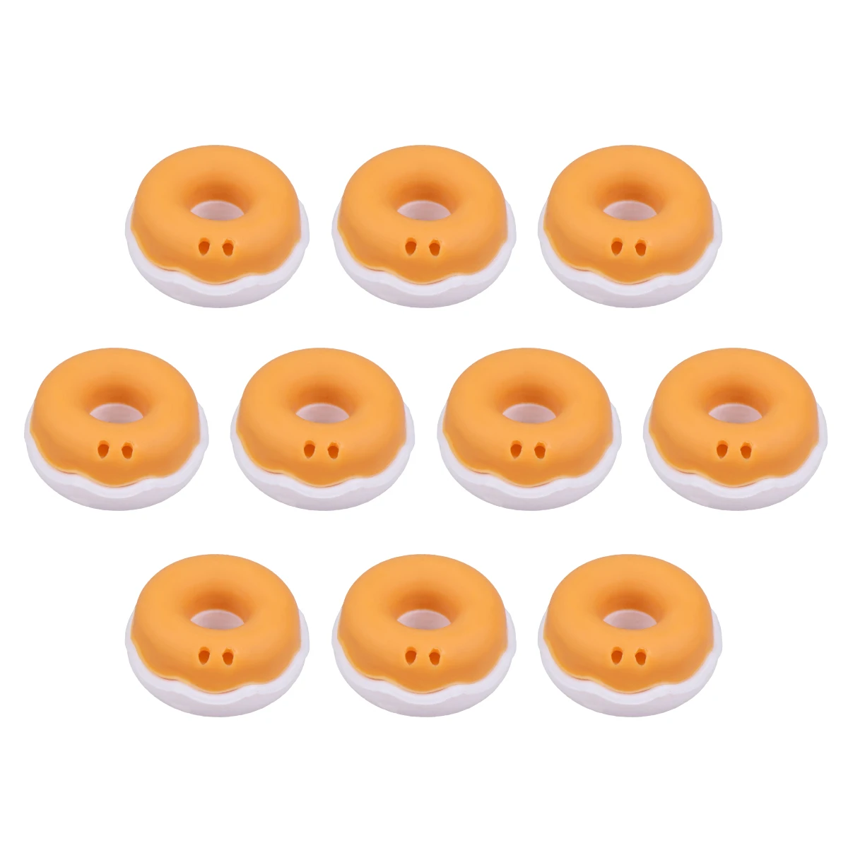 

10 Pcs Winder Slim Wire Storage Case Wire Storage Case Earphone Organizer Compatible All Earbuds Lightweight Desk