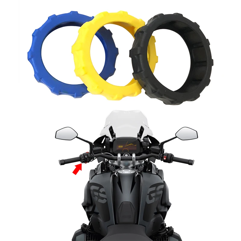 For BMW R1200GS R1250GS ADV R1200 GS R 1250GS LC Adventure 2014-2024 Multi-controller Protector Handle Rubber Cover Frame