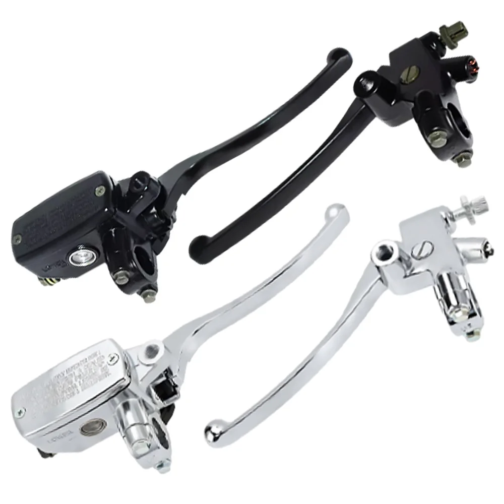 

1 Pair Hydraulic Brake and Clutch Lever Master Cylinder Left and Right For Most 50-300cc Motorcycle hydraulic brake clutch lever