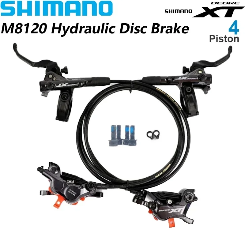 SHIMANO DEORE XT M8100 M8120 Hydraulic Disc Brake BL-M8100 Brake Lever BR-M8100 BR-M8120 Brake Caliper Parts Original