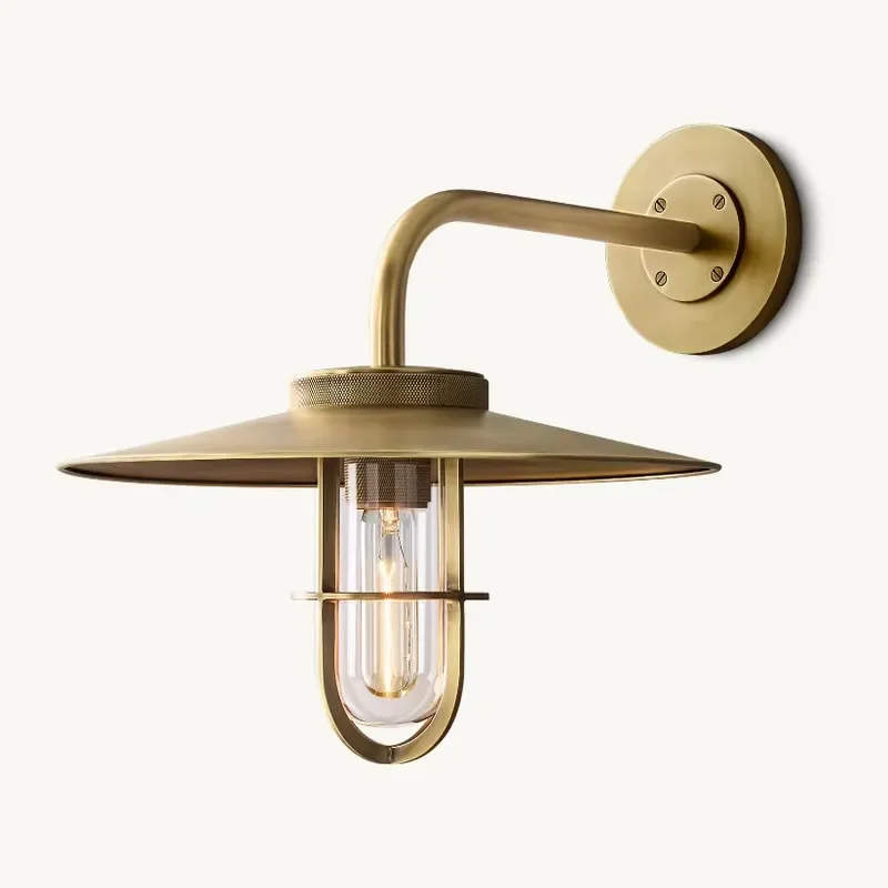 American Farmhouse Loft Retro Wall Light Led Industrial Creative Coffee Shop Bar Restaurant Iron Art Wall Lamp Sconces