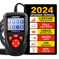 LAUNCH X431 CR3008 PLUS OBD2 Diagnostic Tool Car Auto Scanner DTC Lookup Check Engine Battery Test code reader Free Update